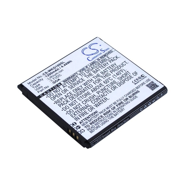 Bsc Preferred Wiko 9662 GOA Sunny Tramonto Mobile Phone Replacement Battery CS-WKG100SL - main